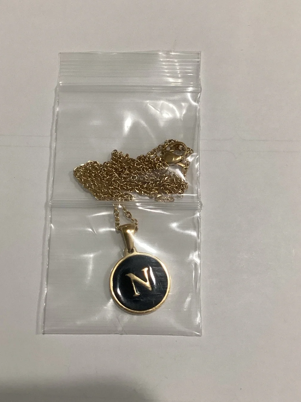 Gold Initial 